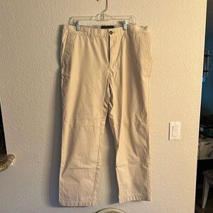 Tommy Hilfiger Cream Chinos Classic Cotton Twill